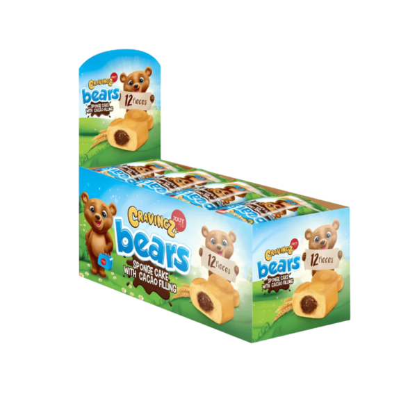 Cravingz Bears Chocolate Flavour 40g